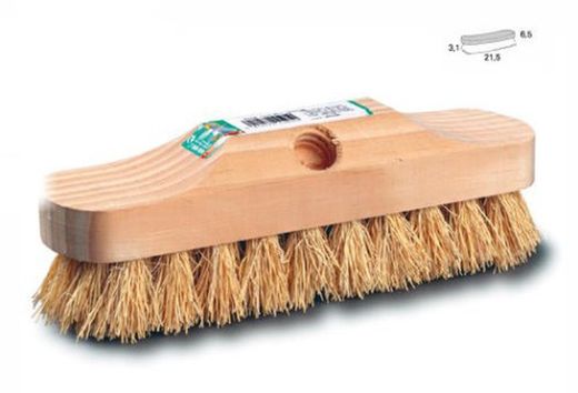 Escovas de chão, vassouras, esfregões