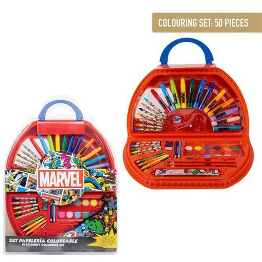 Ensemble de papeterie Marvel 50 pièces 814