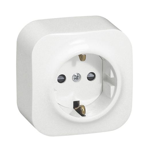 Mecanismo de superficie LEGRAND Oteo-Forix IP21. Base Enchufe 16A Serie Oteo-Forix