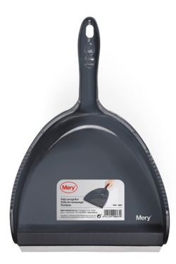Pá de lixo manual com perfil de borracha Mery R-887