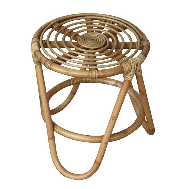 Mesa auxiliar Arie Mesa Baja Ratán Natural.