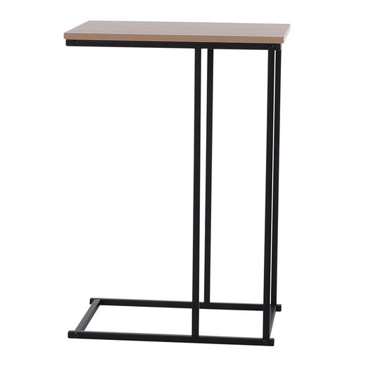 Table d'appoint en bois naturel 40*26/58 cm