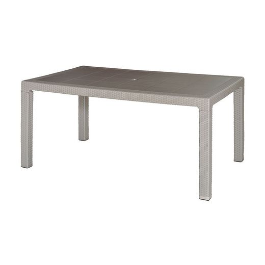 Mesa imitación ratán