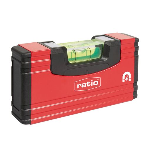 Mini niveau magnétique de poche extensible de 10 cm (10 unités)