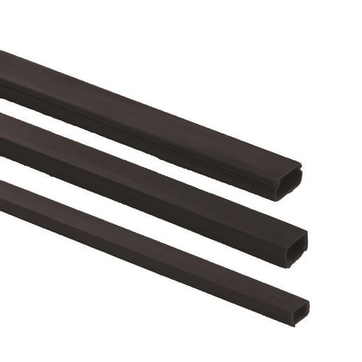Minicanal 10x15 Adhesiva 2 M. Negro