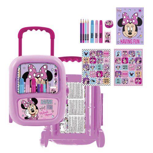 Minnie Trolley Set Papeleria R-1242