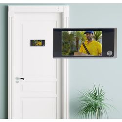 Judas numérique avec caméra intégrée. Écran LCD couleur de 3,5 pouces. R.