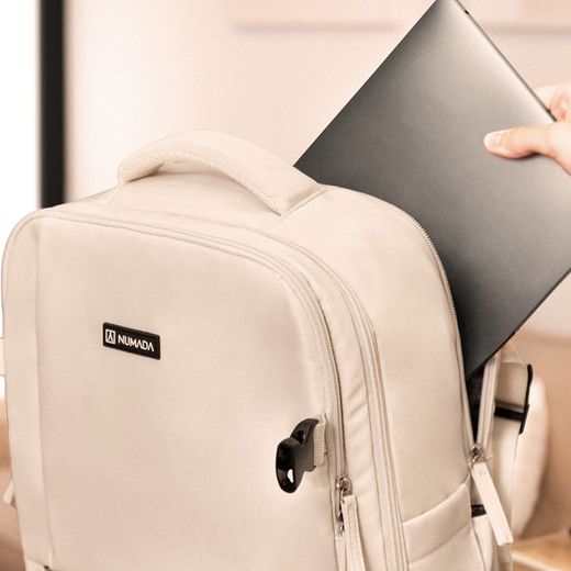 Sac à dos de voyage Explorer beige