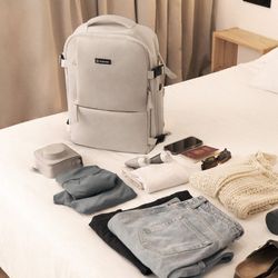 Sac à dos de voyage Explorer beige