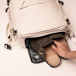 Sac à dos de voyage Explorer beige