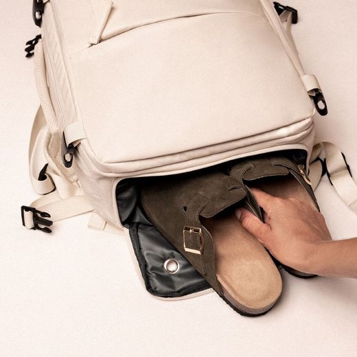 Sac à dos de voyage Explorer beige