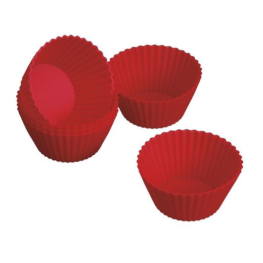 Molde Silic. Set 6 Cupcakes
