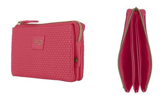 Monedero Piel Acq Texture18r 12x7