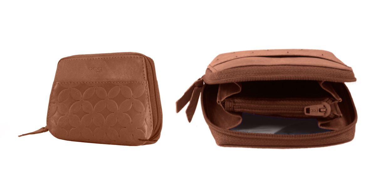 Monedero Piel Portofino 25c  8,5x11c