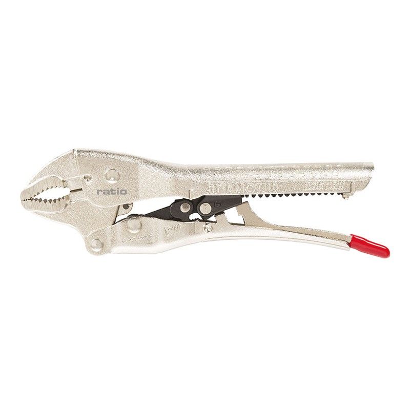 Mordaza Grip "Automatic" RATIO ProSeries Mordaza Grip Autom.Bocas Curvas Chrv 165