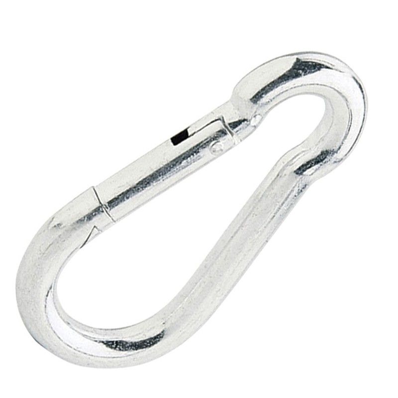 Mosquetón bombero galvanizado EHS Mosqueton Bombero Cincado 6X60Mm 2 Unid