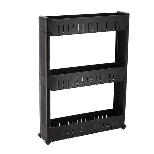 Mueble Almacenamiento Pp 3 Niv. Negro