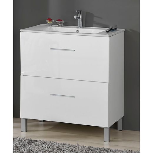 Moble Bany + Taulell Spring Sòl 80 Bl