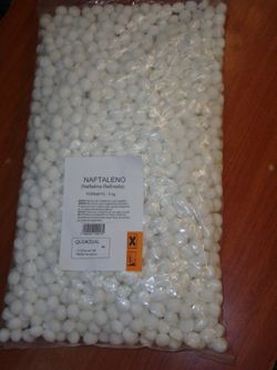 Naftalina Bolas -Bolsa 5 Kg-
