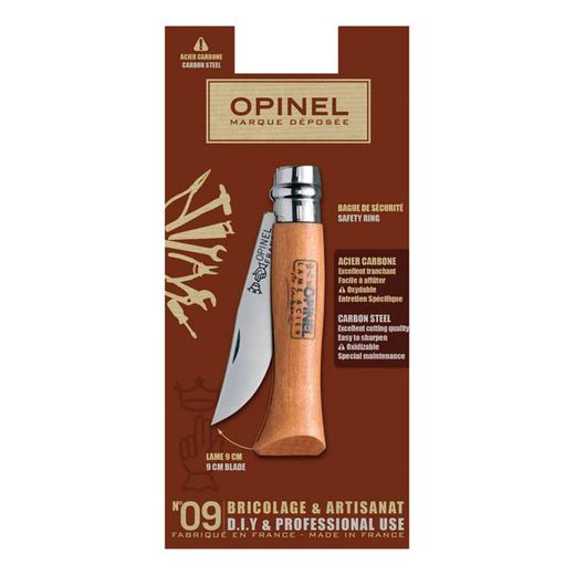 Navaja OPINEL carbono Navaja Nº 9 Vrn Carbono Opinel