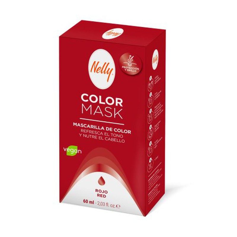 Nelly Color Mask Rojo 60 Ml.