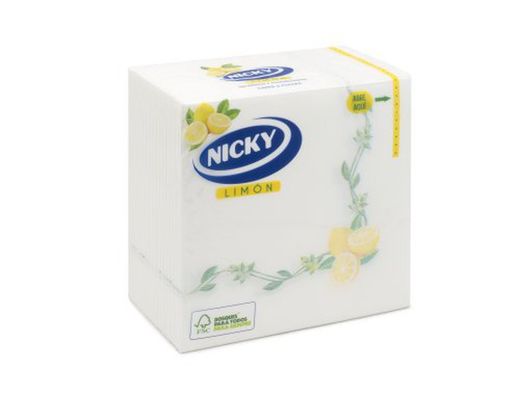 Nicky Servilleta Limon 2Capas 33X33 (65)