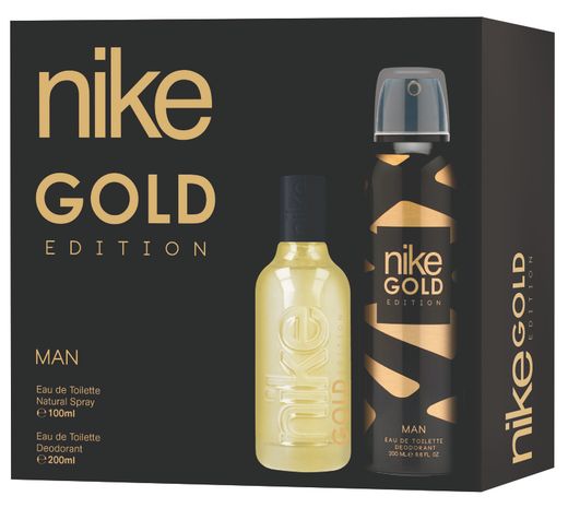 Nike Man Gold Edition Estuche Col.100V+D