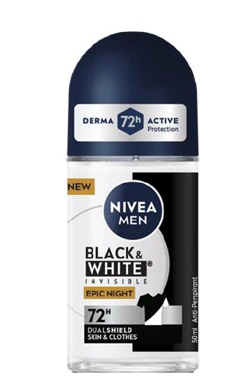 Nivea Deo.Rollon 50 B&W Invisible Men Ep