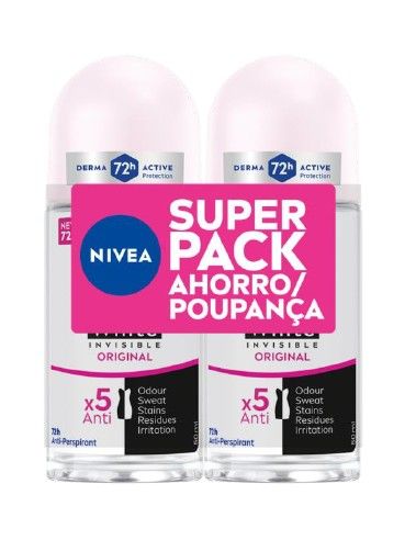 Nivea Deo.Rollon 50 B&W; Original Duplo