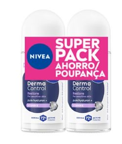 Nivea Deo.Rollon 50 Derma Control Duplo