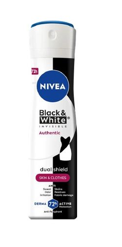 Desodorante Spray Nivea 200 B&W Invisível Autêntico