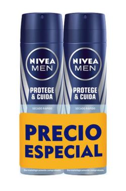 Nivea Deo.Spray 200 Men Protege/C (2)(*)
