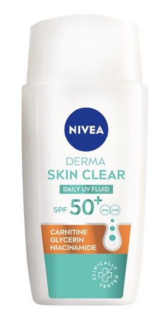 Nivea Face Derma Skin Fluido Sp50+
