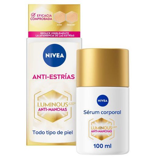 Nivea Luminous Serum Antiestries Taques