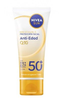 Nivea Sun Crema Facial 40 F-50 Q10 Antie