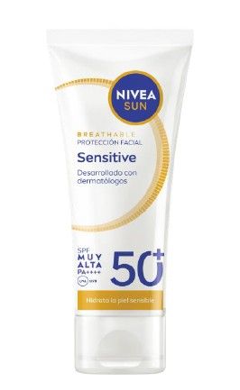 Nivea Sun Crema Facial 40 F-50 Sensitive