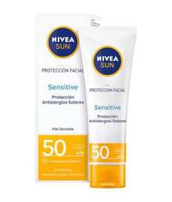 Nivea Sun Crema Facial 50 F-50 Sensitive
