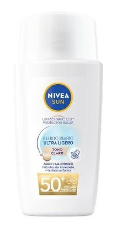 Nivea Sun Fluid Facial 40 F-50 T/Clar