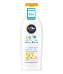 Nivea Sun Leche Niños Sensitiv 200 F-50
