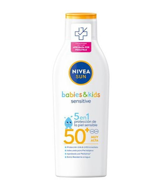 Nivea Sun Leche Niños Sensitiv 200 F-50