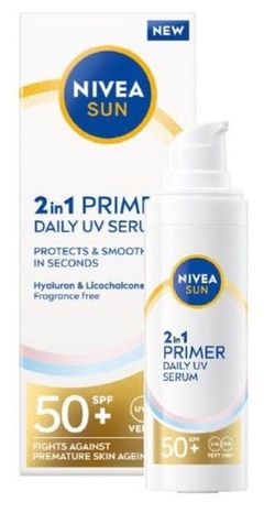 Nivea Sun Sérum Facial 30 F-50 2 em 1 Hyal
