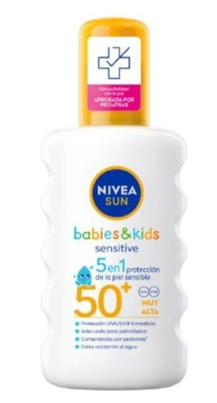 Nivea Spray Solar Infantil 200 F-50+ Sensível