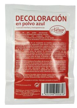 Nurana Polvo Decolorante Azul 40 Gr