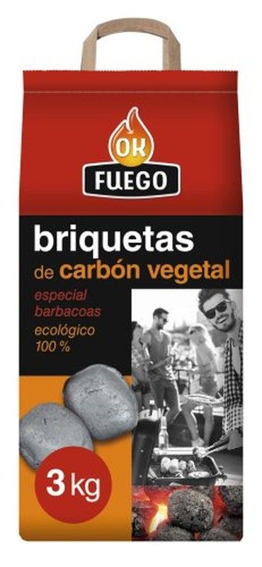 Ok Foc Briquetes Carbon Veg. 3K.50280