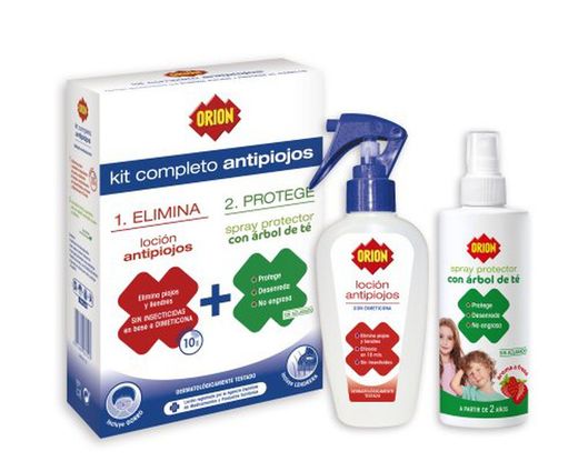 Orion Antipiojos  Kit Locion+Spray 200