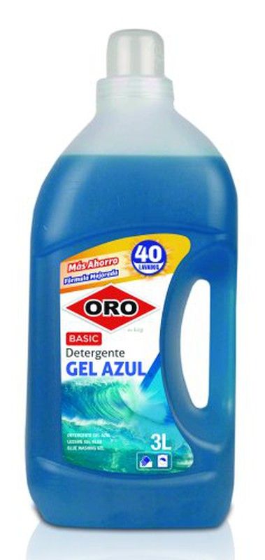 Gold Det Liquide 3 Lt Blue Gel (40D)