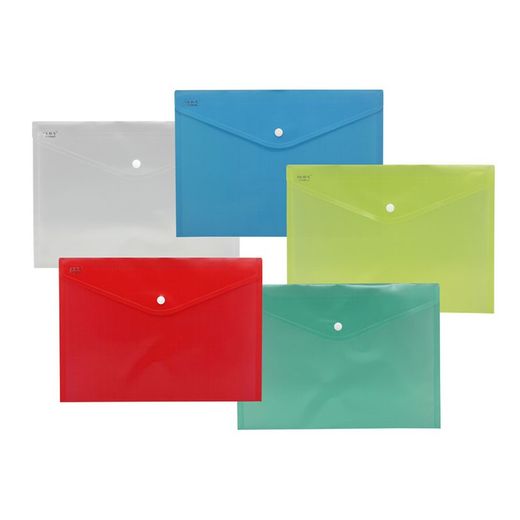Pack 5 Carpetes A4 Sobre C/Broche Surt.