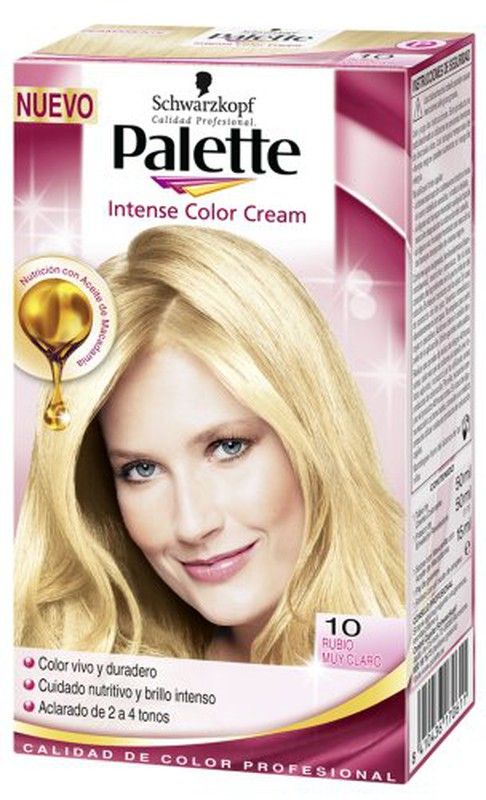 Palette Intense N° 10 Blond Très Clair