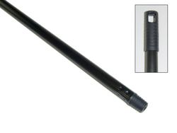 Bâton Métal Noir Plastifié 1.20