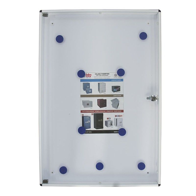 Panel de anuncios BTV. Panel Anuncios "V2". 4 Din A4. Blco.